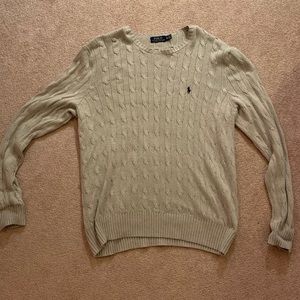 ralph lauren sweater beige